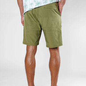 Pantalones Cortos Polo Casuales para Hombre, Estilo Nuevo, Sólidos, Transpirables, 100% Algodón, Secado Rápido, para Verano, con Cintura Ajustable, Venta al Por Mayor - Product Image 2