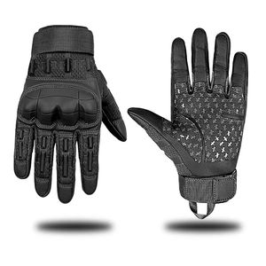 Gants de vélo tactiques en cuir souple et respirant pour le cyclisme sur route, sport d'été en plein air, fabriqués au Pakistan - Product Image 5
