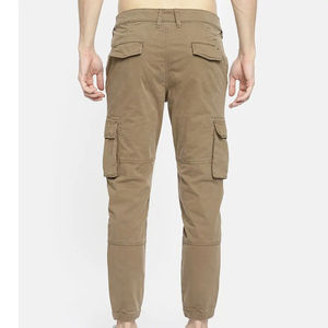 New Arrival Mens Cargo <b>Jogger</b> Pants <b>Slim</b> Fit Cotton Casual Trousers with Multi-Pocket Design - Product Image 2