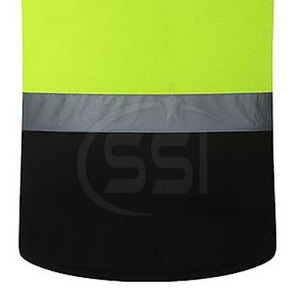 Chemise de sécurité réfléchissante confortable à haute visibilité, tissu respirant, ANSI/EN ISO Classe 2, imperméable pour le travail quotidien - Product Image 6