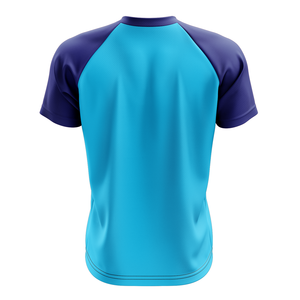 T-shirts pour hommes, été, couleur unie, col en V, manches courtes, doux, respirants, en polyester et coton. - Product Image 6