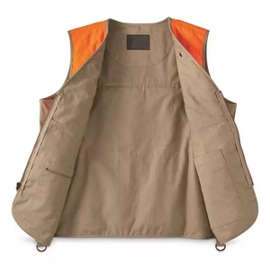 Gilet de chasse multifonctionnel pour terrains accidentés, orange, taille personnalisée, durable, unisexe, pour la chasse en montagne - Product Image 5