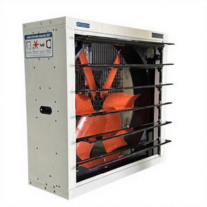 Ventilador de Extracción Industrial Eléctrico de Alto Rendimiento de 1380 mm, Cuadrado, para Granjas, 220V/380V, Aspas de Acero Inoxidable, OEM HME - Product Image 1