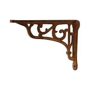 Soporte de hierro artesanal para decoración del hogar, mejora los estantes de pared con un diseño único - Product Image 2