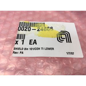 AMAT 0020-24866 SHIELD 8 101 COH TI LOWER, 123877 - Equipo y Piezas de Semiconductores de Confianza de Global Legacy Semiconductor - Product Image 1