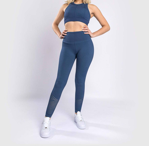 Leggings de sport personnalisés haut de gamme pour femmes, pantalons d'entraînement, collants de fitness anti-humidité, vêtements de sport, fournisseur d'usine - Product Image 5