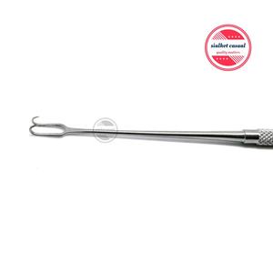 Dr. Ext — Double crochet pour la peau chirurgicales, 2 pièces, base rétractable de 6.25 pouces, dents trantues de 2mm et 5mm - Product Image 5