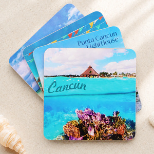 Posavasos de Madera MDF Personalizados con Logotipo, Reciclados y Sostenibles, para Regalos Promocionales y Eventos, <span class=keywords><strong>Precio</strong></span> al por Mayor - Product Image 2