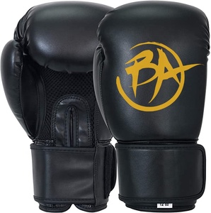 Gants de MMA en cuir PU épais pour adultes, 12 oz, antidérapants, avec fermeture au poignet, imprimés, imperméables, personnalisables, arts martiaux, fitness - Product Image 2