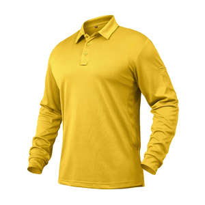 T-shirt décontracté à manches longues pour hommes, qualité supérieure, mélange de coton, logo personnalisé, marque privée, OEM, ODM, fournisseur d'usine - Product Image 5