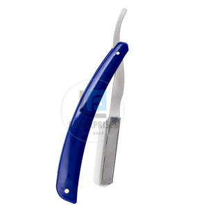 Light Weight Sustainable Stainless Steel Wood Reusable Durable High Quality Customized <b>Straight</b> Shaving <b>Razors</b> Best Selling - Product Image 3