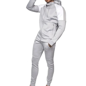 Survêtement oversize d'hiver de haute qualité, OEM, uni, en polaire mi-lourd, avec logo imprimé, en élasthanne/polyester, respirant, style streetwear - Product Image 1