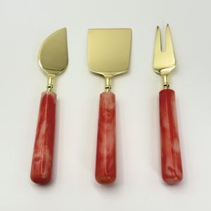 Juego de cubiertos para queso de acero inoxidable de alta calidad, adecuado para ocasiones especiales, que ofrece alta estabilidad y corte preciso. - Product Image 1