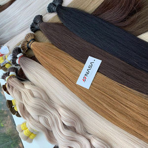 ผมต่อเวียดนามแท้แบบเวอร์จิ้น แบบลอนตรง ราคาโรงงาน สีอ่อน ปลายหนา ติดเคราติน - Product Image 1