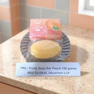 สบู่ก้อนฟรุ๊ตตี้ พีช 100 กรัม บำรุงผิวชุ่มชื้นสำหรับทุกสภาพผิว - Product Image 5