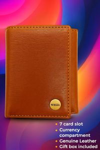 Portefeuille homme fin en cuir véritable, anti-RFID, avec fenêtre d'identification, durable, sans fermeture éclair, pratique, petit porte-cartes de voyage - Product Image 6