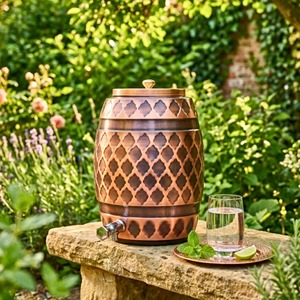 Matte Finish Copper Water Dispenser Non Glossy Copper Water Dispenser Solid Color Custom Factory Copper Water Dispenser - Product Image 3