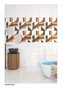 Carreaux de porcelaine pleine masse effet marbre brillant 600x600mm pour sols et murs intérieurs et extérieurs - Product Image 2