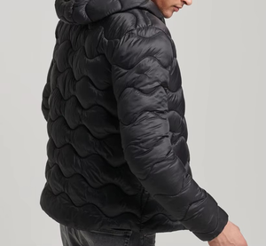 เสื้อแจ็คเก็ตพัฟเฟอร์คุณภาพสูงแบบสั่งทำพิเศษสำหรับผู้ชาย วัยรุ่น และเด็ก  ออกแบบสีและโลโก้ได้ตามต้องการ ป้องกันรอยยับ - Product Image 3