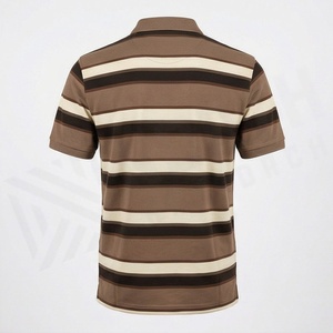 Chemises pour hommes sur mesure en gros, logo imprimé, couleur unie, tricot polyester/coton, séchage rapide, service OEM, fabriqué au Pakistan - Product Image 2