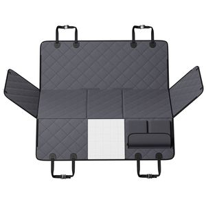 "Pet Backseat Cover Waterproof Dog <b>Hammock</b> for Car 54"x24" Hard Bottom Easy Installation" - Product Image 1