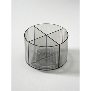 Elegante Organizer di bellezza circolare rotante a 4 scomparti conveniente per la conservazione del trucco - Product Image 1