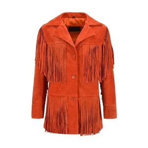 Veste matelassée personnalisée haut de gamme pour femme, style western, avec franges, en velours côtelé tissé, respirante, pour l'hiver, authentique - Product Image 4