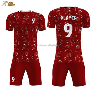 เสื้อเจอร์ซีย์ฟุตบอลระบายอากาศได้ดีพิมพ์โลโก้ตามสั่งสำหรับเล่นกีฬา - Product Image 3