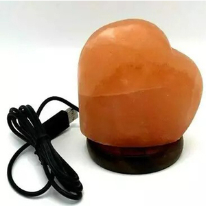 Lampes de sel de l'Himalaya miniatures USB sur mesure, lampes de bureau en cristal sculptées à la main de qualité supérieure avec taille OEM, étiquette privée, vente en gros - Product Image 1