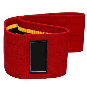 Bande élastique de résistance pour les hanches, équipement de gymnastique à domicile, avec poignée en caoutchouc à l'intérieur - Product Image 1