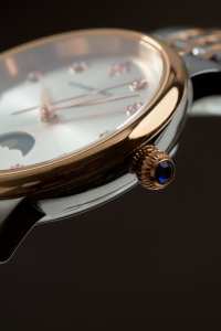 Reloj Alexander Ferros 9322D/02 con Cristal de Zafiro, Resistente al Agua 50m, Diseño Moderno, Acero Inoxidable, Cierre de Mariposa Redondo - Product Image 2
