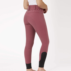 Professional Equestrian Tights Full <b>Seat</b> Silicone Grip Horse Riding Leggings Women's Compression Outdoor Performance Leggings - Product Image 3
