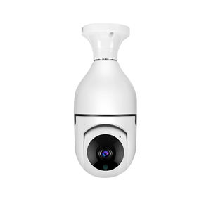 Wifi PTZ لمبة Wifi Cctv IP كاميرا لاسلكية الأمن للرؤية الليلية عموم الميل لمبة كاميرا V380 كاميرا لا سلكية - Product Image 6
