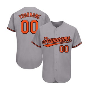 Maillot de baseball unisexe personnalisé ELIXE SPORTS, imprimé par transfert thermique, en spandex/coton, grande taille, respirant, confortable, 220g, pour le sport - Product Image 3