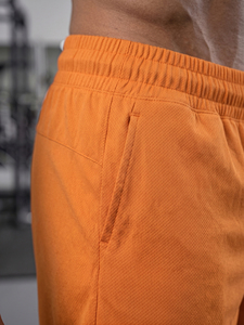 Double <b>layer</b> Men Short Gym Wear 2 In 1 Inner Shorts Elastic Waist Men's Double <b>Layer</b> Running Shorts - Product Image 5