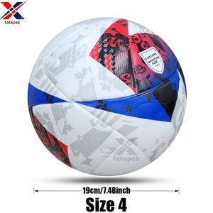 Balón de Fútbol de PVC Duradero de Tamaño Oficial 3 para Adultos Unisex, Entrenamiento Profesional, Diseño de Logotipo Personalizado OEM TATA PAK - Product Image 5