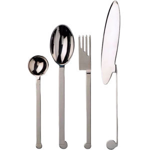 Ensemble de couverts en métal durable, fabriqué pour les applications de restauration commerciale, les restaurants et les repas à domicile - Product Image 5