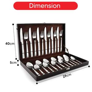 Juego de Cubiertos de Acero Inoxidable Ecológico con Acabado Satinado para Celebraciones Íntimas y Uso Diario, Precio al por Mayor Disponible - Product Image 5