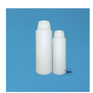 Botella de HDPE de 1000 ml de la marca APS para tabletas líquidas, fabricada en Vietnam, ligera, duradera, con anillo antifugas, forma cilíndrica, hombro cónico y base plana. - Product Image 1