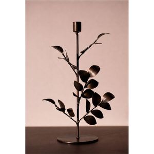 Antique Wrought Iron <b>Rose</b> Candle Stand Handcrafted Metal Tealight Candlestick Holder Luxury Home Hotel Valentine Decorative Gift - Product Image 5