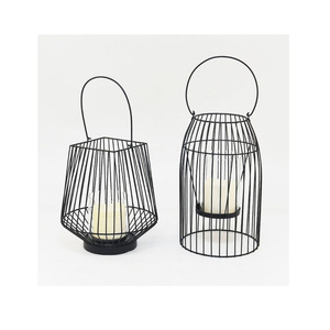 Lanterne marocaine en fer au design unique, personnalisée, faite à la main, durable, impression de logo OEM pour la décoration intérieure, vente au détail et en gros (Modèle - Product Image 5