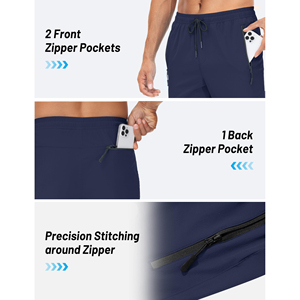 Pantalones Deportivos Ligeros de Algodón para Hombre, Joggers Personalizados para Fitness, Cintura Elástica, Ropa Deportiva Informal, Fabricante de Ropa OEM - Product Image 4
