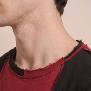 Camiseta de Manga Larga de Doble Capa Personalizada, Camiseta Informal de Algodón Premium, Camiseta de Manga Larga con Bloques de Color para Hombre - Product Image 3