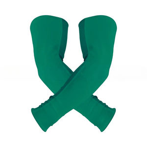 Manches de cyclisme de qualité supérieure, respirantes, à séchage rapide, UPF50+, 100% acrylique, couleur unie, légères, fabriquées au Pakistan - Product Image 4