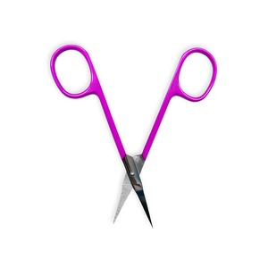 Nuevas tijeras para cejas de acero inoxidable, cómodas y a la moda, con logotipo y tamaño personalizados, herramienta de corte. - Product Image 6