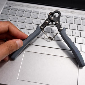 Herramienta de Acero Inoxidable para Hacer Lazos en Joyería, Crea y Recorta Lazos Consistentes Fácilmente con Empuñadura Gris de 3mm - Product Image 4