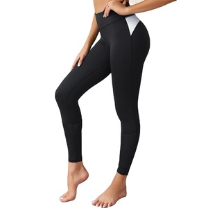 Pantalones de Yoga de Cintura Alta para Mujer, Antiestáticos, con Bolsillos, en Varios Estilos, de Spandex/Nylon, Ecológicos y de Secado Rápido, Gran Venta - Product Image 2