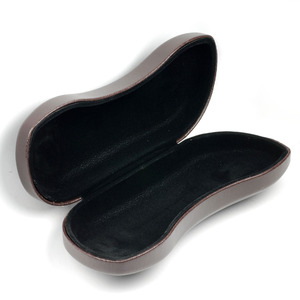 Custom Logo Personalized Design pu leather Metal <b>Glasses</b> <b>case</b> - Product Image 3