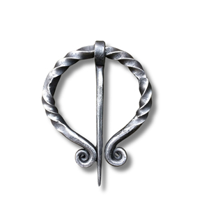 Croix de troll médiévale forgée à la main, pendentif en fer authentique fait main, inspiré du patrimoine viking ancien, symbole nordique protecteur - Product Image 1