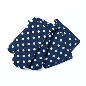 100% Cotton Modern Style Woven Oven Mitts Gloves Pot Holders Heat Resistant Waterproof Dishwasher Safe <b>Digital</b> Printed Food - Product Image 1
